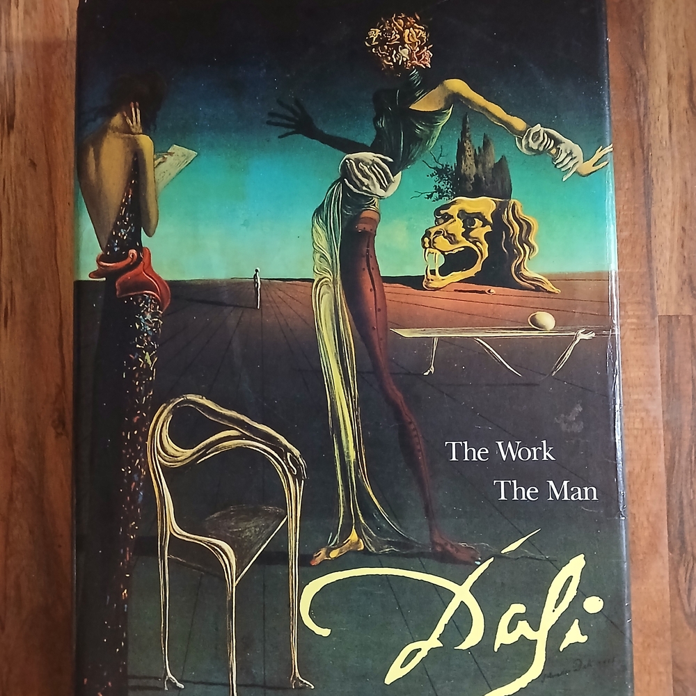 Dali Art Book - The Work The Man